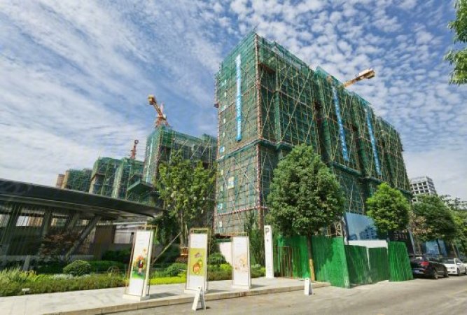 国贸锦原施工进度图