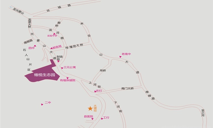 南江橄榄生态园交通图