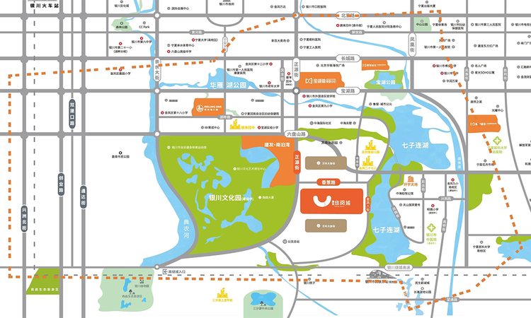 悠阅城酒店公寓交通图