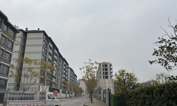 中交·拾园雅集施工进度图