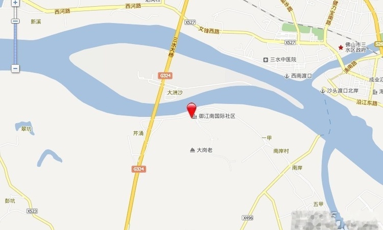 保利御江南交通图