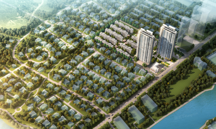 城投光谷香恋效果图