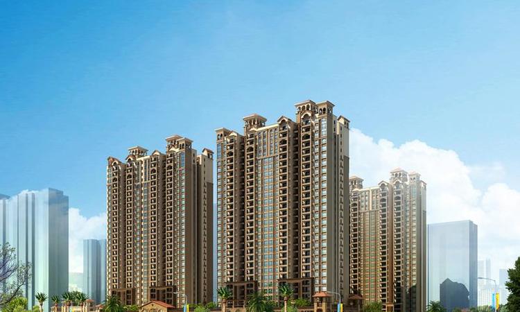 东方明珠花园商住小区实景图