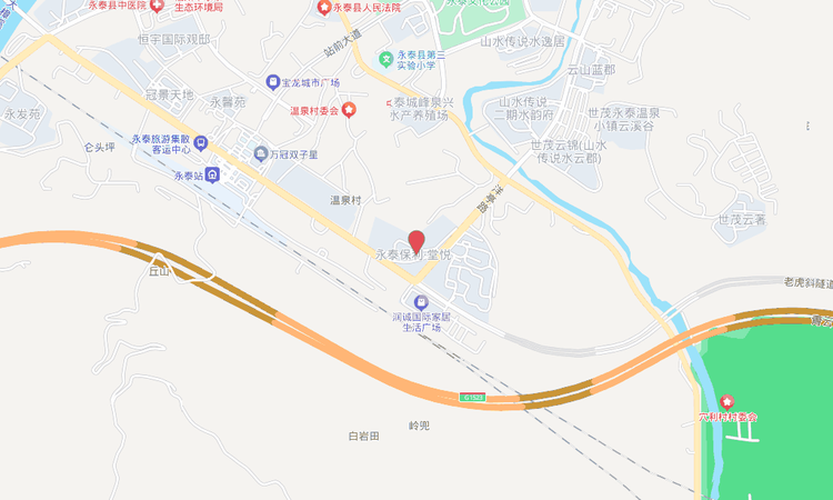 永泰保利堂悦交通图