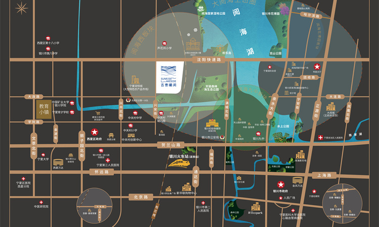 吉泰曦阅交通图