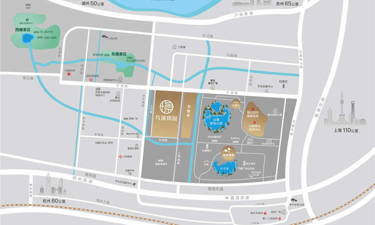 乌镇璟园交通图