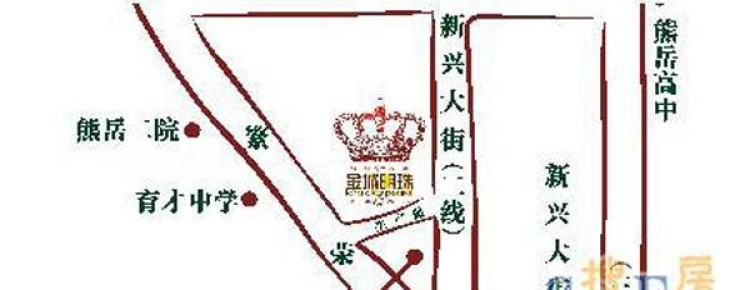 金城明珠交通图