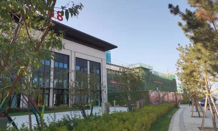 中海·河山郡施工进度图