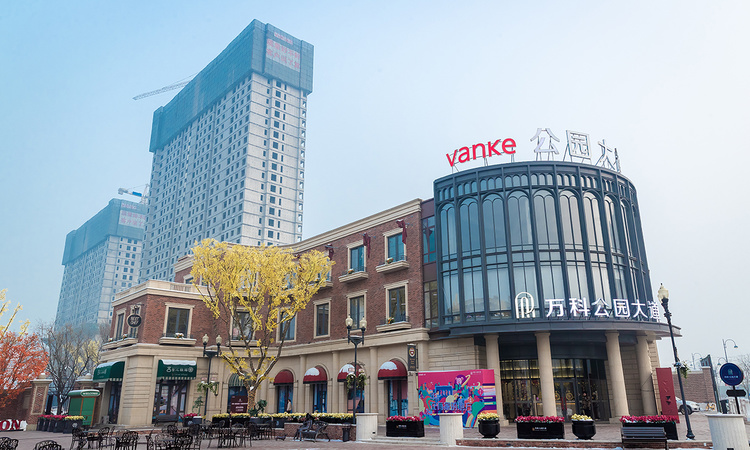 万科公园大道实景图