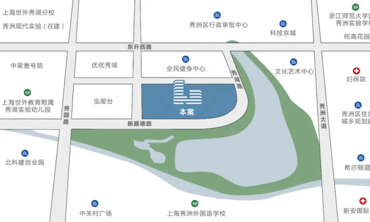 华章华宇中心交通图