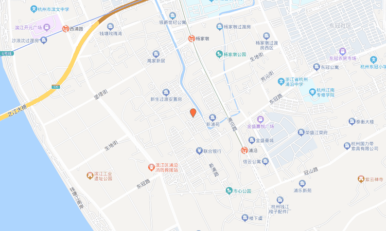 伟星赞滨望府交通图