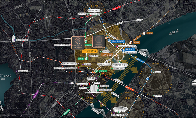 融信·江河盛会交通图