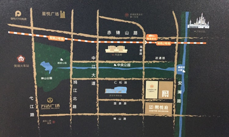 保利信达·熙悦府交通图