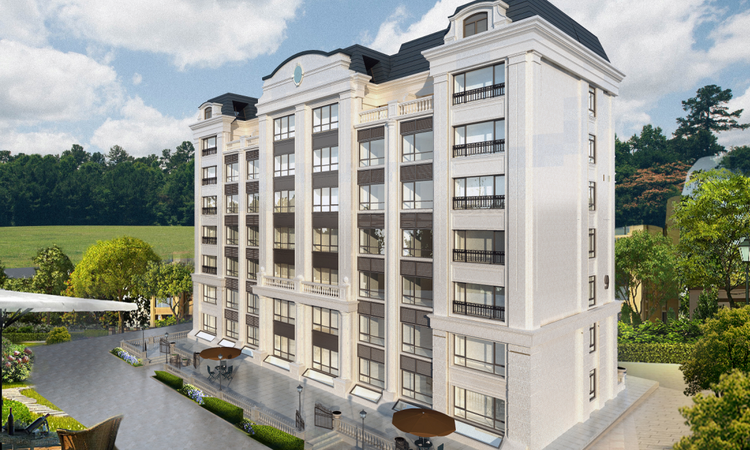 鸿赫时代天际效果图