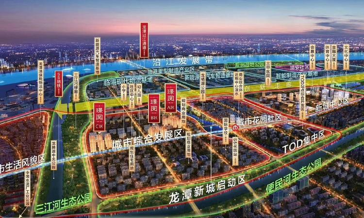 南京中骏东原·璟阅交通图