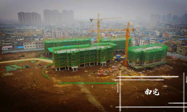 天阜中心城施工进度图
