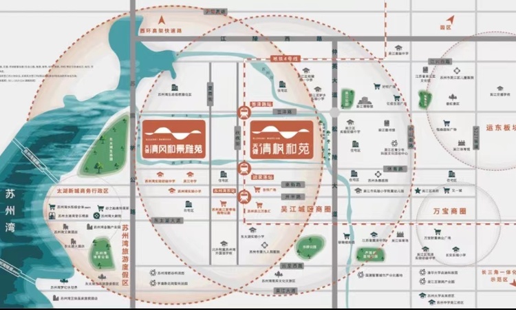 天健和景交通图