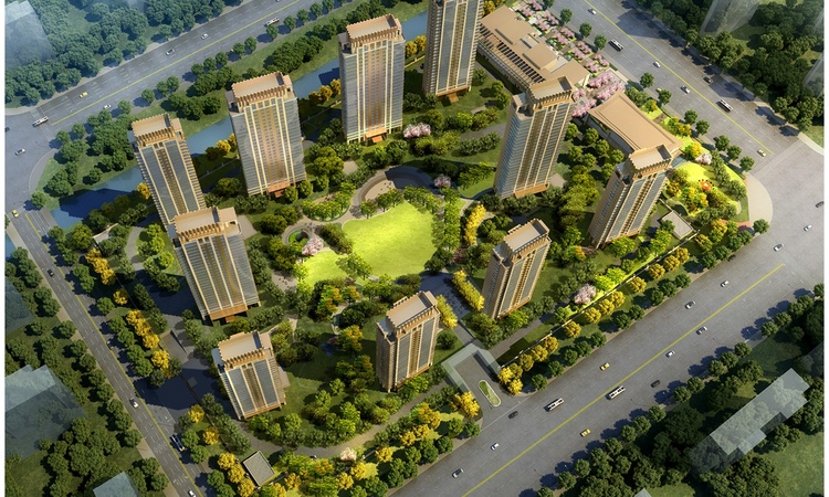 兴邦·中央公园效果图