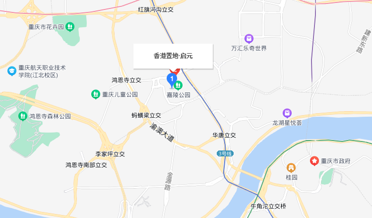 香港置地·启元交通图