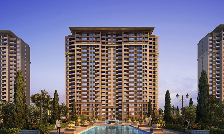 正商河峪洲效果图