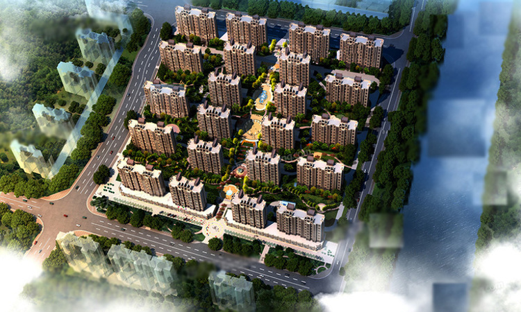 海城阳光家园效果图