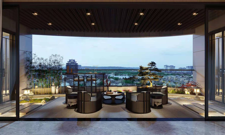 隐庐观邸实景图