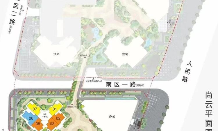 鸿荣源尚云楼层平面图