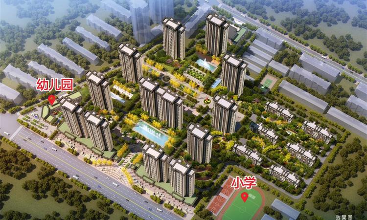 领创大地城效果图