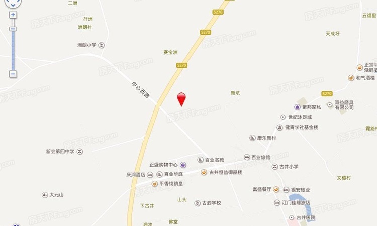 新会保利玥府交通图