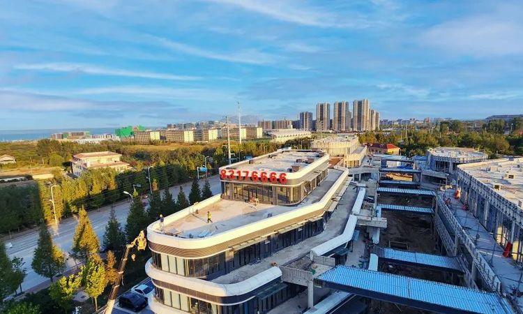 山钢地产·悦和山海施工进度图