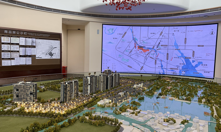 华侨城纯水岸花园实景图