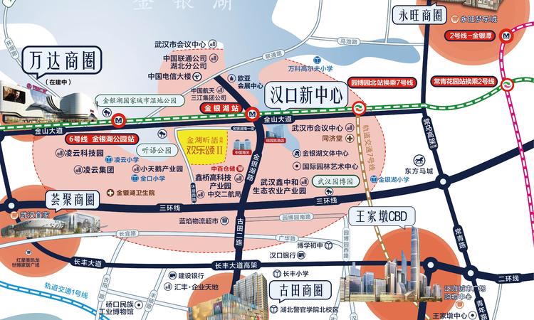 金湖听语三期Loft交通图