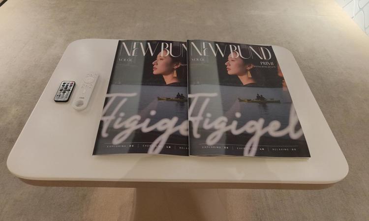 前滩滨江道实景图