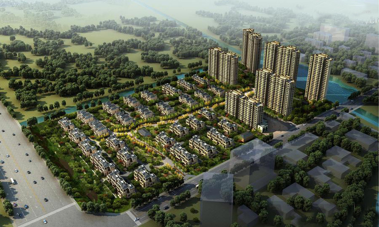  璟山湖畔效果图