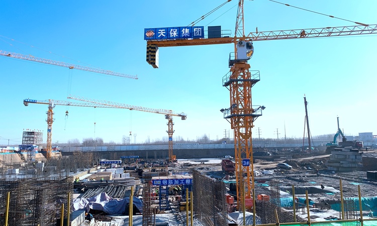 天保智慧城施工进度图
