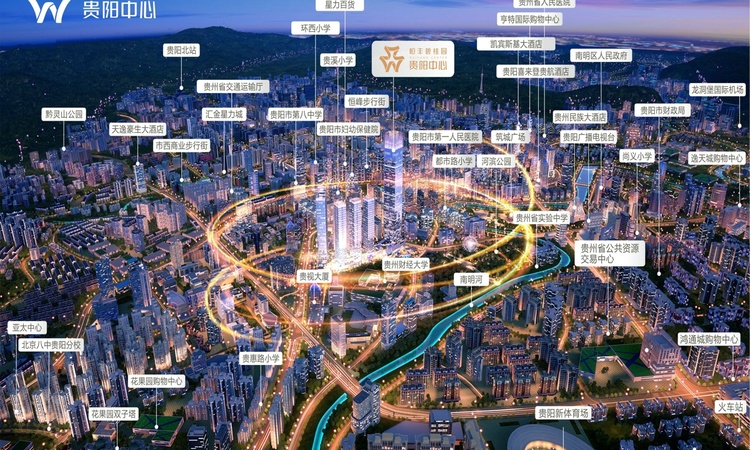 碧桂园·贵阳中心交通图