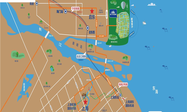 恒大世纪海岸交通图