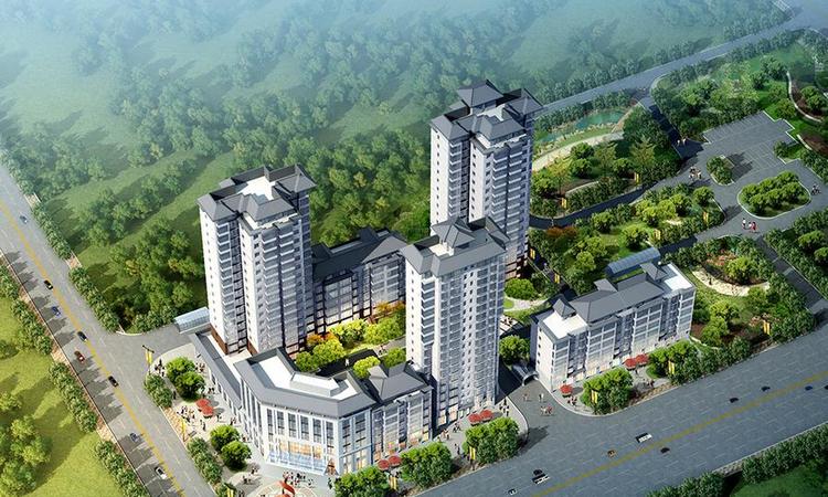 春光丽景小区效果图