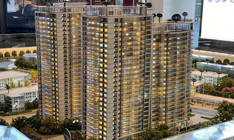 俊发俊尚峰实景图