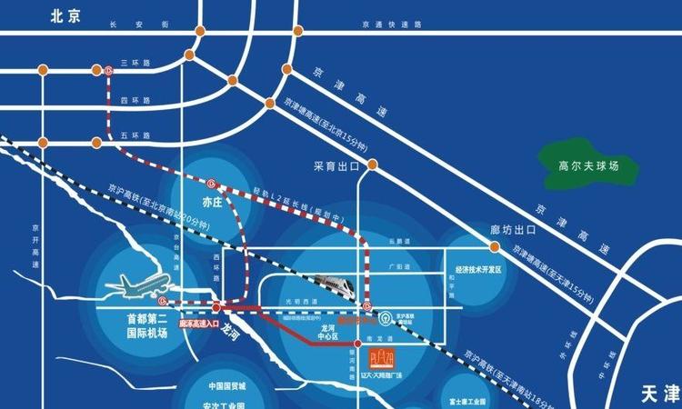 大拇指广场交通图