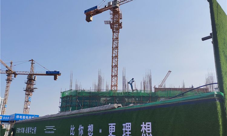 汉高学士府施工进度图