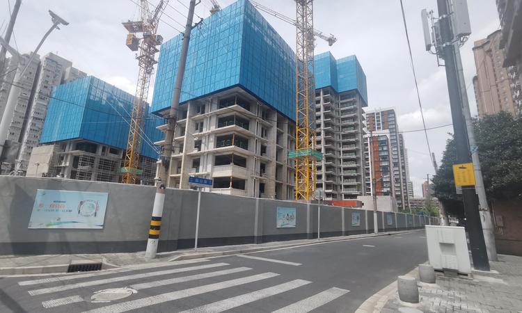 中兴路一号施工进度图