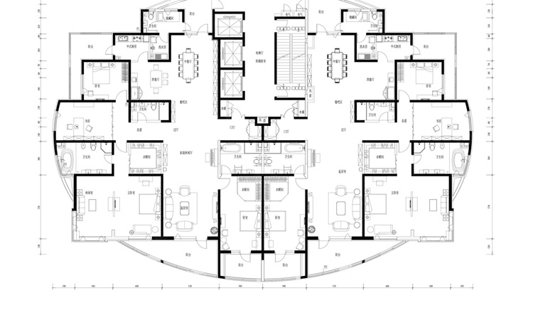 融创阿朵云岛楼层平面图