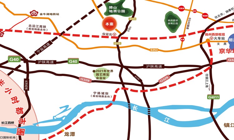石柱山国际康养城交通图