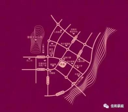 佳和豪庭交通图