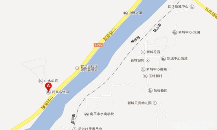 武夷名仕园周边配套图