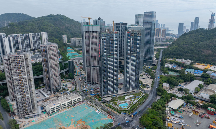 南山1978·半岛擎峯实景图