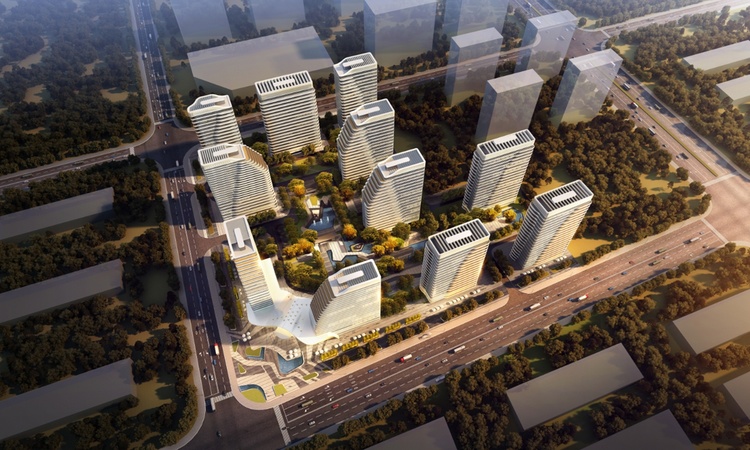 天保智慧城效果图