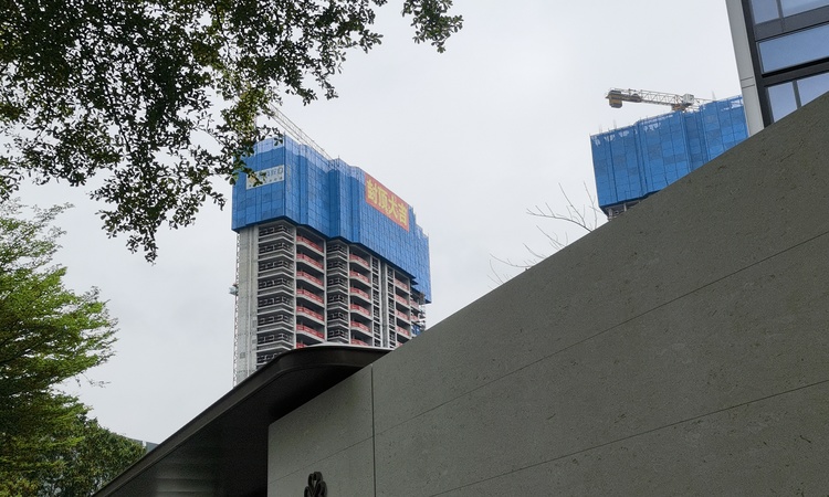 四海臻邸二期施工进度图