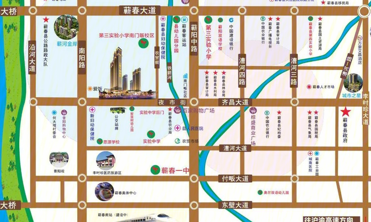 嘉华智慧城交通图